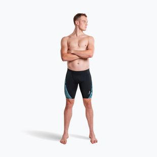 Herren-Schwimmjammer ZONE3 Performance Speed teal tie dye