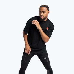 Herren-Shirt Boxraw Boxing is Love Oversized Black