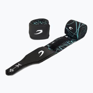 Boxbandagen BOXRAW Dyscyplined Thought Hand Wraps 450 cm black