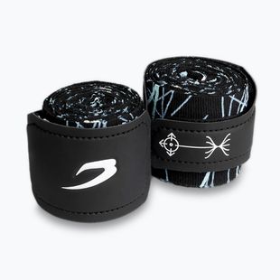 Boxbandagen BOXRAW Dyscyplined Thought Hand Wraps 450 cm black