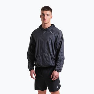 Herrenpullover BOXRAW Genaro Oversized Windbreaker Hoodie charcoal