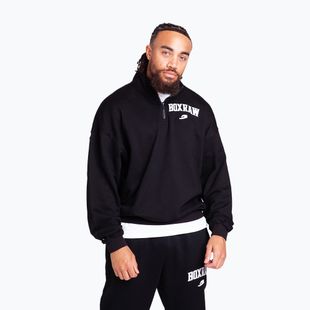Herrenpullover BOXRAW East Street 1/4 Zip black