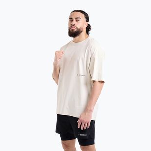Herren-Shirt BOXRAW Sparring Club Oversized washed beige
