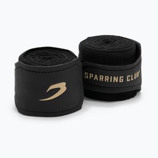 Boxbandagen BOXRAW Sparring Club Hand Wraps 450 cm black