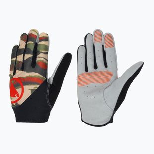 Herren Radhandschuhe Endura Hummvee Lite Icon Tweed grün