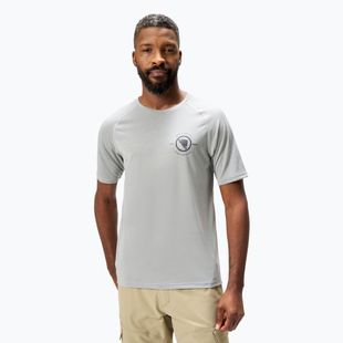 Endura Loop Tech Männer Radfahren Trikot dreichtem grau