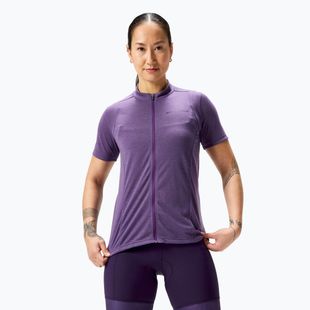 Frauen Radfahren Trikot Endura Loop Zipped heather