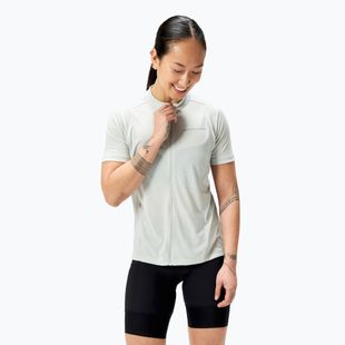 Frauen Radfahren Trikot Endura Loop Zipped mains grau