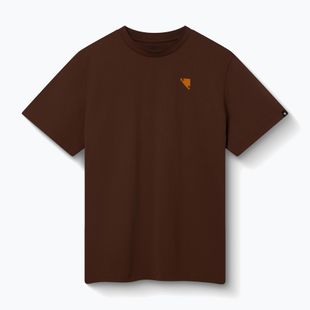 Fahrradtrikot Endura Icon Logo Graphic Tee end mahogany