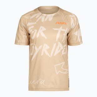 Damen Fahrradtrikot Endura Singletrack Print W sand