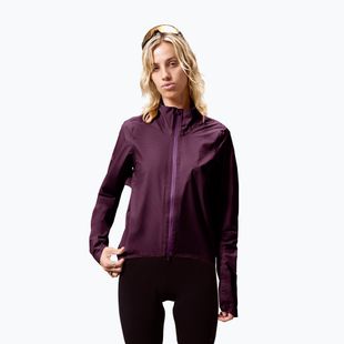 Damen-Fahrradjacke Endura Alltrack Race Cape black cherry