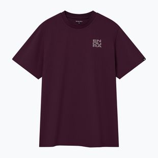 Fahrradtrikot Endura Stacked Logo Graphic Tee black cherry