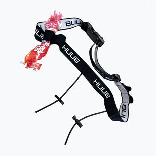 HUUB Zahlengürtel - 4 Gels schwarz