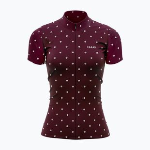 Damen-Radtrikot HUUB La Fleur SS W grape