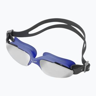 HUUB Vision marineblau / heller Rauch silberne Spiegel Schwimmbrille