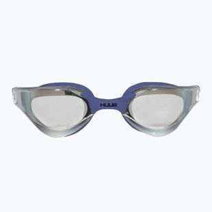 HUUB Thomas Lurz stahlblau/hellrauchsilber spiegelnde Schwimmbrille
