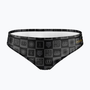 Herren-Schwimmhose HUUB Brief Yee black/orange