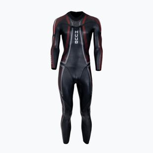 Herren Triathlonanzug aus Neopren HUUB Aerious III 3:5 black/red