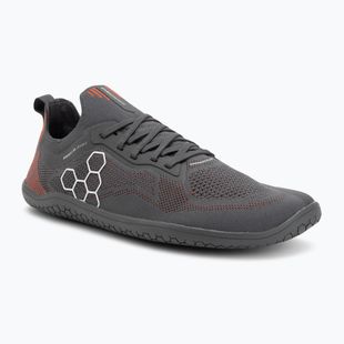 Herren-Barfußschuhe Vivobarefoot Primus Lite Knit obsidian/cherry tomato