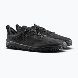 Barfußschuhe Herren Vivobarefoot Tracker Leather Low obsidian