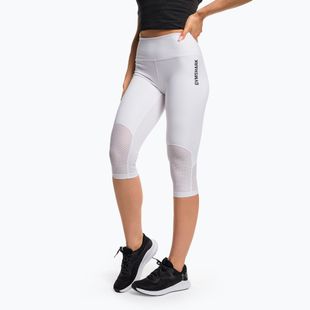 Damen Trainingsleggings Gymshark Pulse Cropped weiß