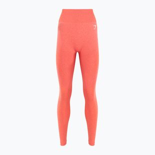 Trainingsleggings Damen Gymshark Vital Seamless orange / marl