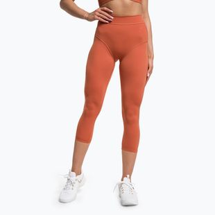 Damen Trainingsleggings Gymshark KK Twins Erde orange