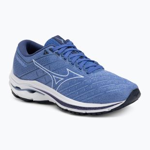 Damen Laufschuhe Mizuno Wave Inspire 18 amparo blau/weiß/tief kobalt