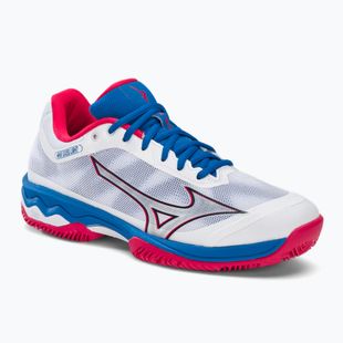 Damen Padel Schuhe Mizuno Wave Exceed Light CC Padel weiß 61GB222225