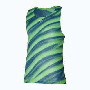 Lauf Tank Top Herren Mizuno DAF Graphic Tank light green