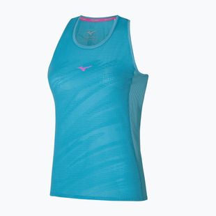 Lauf Tank Top Damen Mizuno Aero Tank maui blue