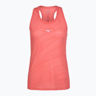 Lauf Tank Top Damen Mizuno Aero Tank sunkissed coral