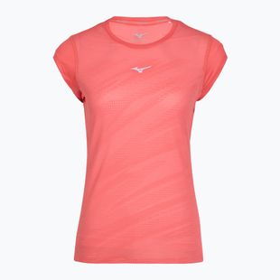 Laufshirt Damen Mizuno Aero Tee sunkissed coral