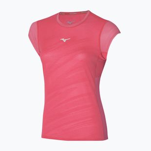 Laufshirt Damen Mizuno Aero Tee sunkissed coral