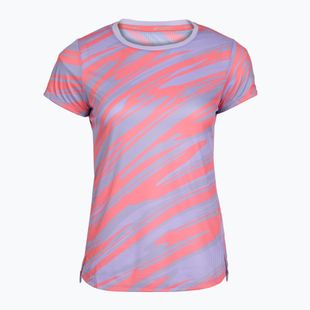Damen Laufshirt Mizuno DAF Graphic Tee pastell lila