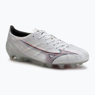 Herren Fußballschuhe Mizuno Alpha JP white/ignition red/801 c