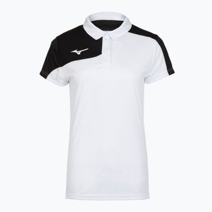 Damen-Poloshirt Mizuno Kobe Polo white/black