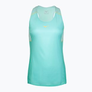 Damen Lauftank Top Mizuno Aero Tank blau türkis