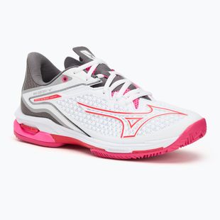 Tennisschuhe Damen Mizuno Wave Exceed Tour 6 CC white/radiant red/quiet shade