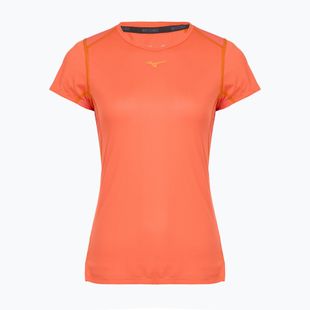 Damen-Laufshirt Mizuno DryAeroFlow Tee nasturtium