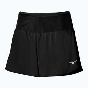 Damen Laufshorts Mizuno Multi Pocket schwarz