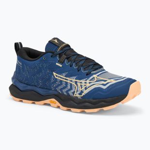 Laufschuhe Damen Mizuno Wave Daichi 8 estate blue/apricot ice/black