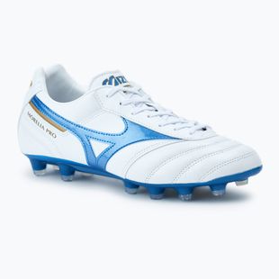 Herren Mizuno Morelia II Pro MD Fußballschuhe weiß/laser blau/gold
