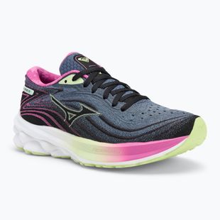 Damen Laufschuhe Mizuno Wave Skyrise 5 Roxy wild wind/schwarz/rosebud