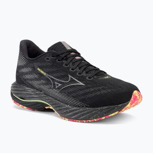 Herren Laufschuhe Mizuno Wave Rider 28 schwarz/silber/kalk