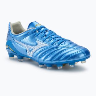 Mizuno Monarcida Neo III Pro FG Herren Fußballschuhe Laser Blau/Weiß