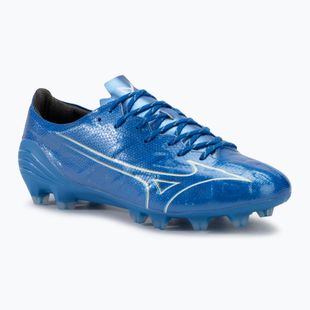 Herren Fußballschuhe Mizuno α Pro FG weiß/laser blau/gold