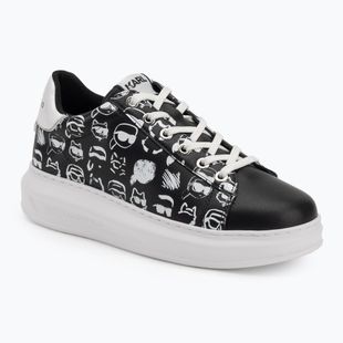 Schuhe Damen KARL LAGERFELD Kapri Twin Nft Graffiti black/white leather