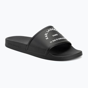 KARL LAGERFELD Damen Flip-Flops Kondo 2.0 Maison schwarz Gummi