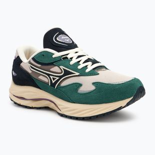 Mizuno Wave Rider Βeta silberne Wolke/Vulkan/Bistro grün Schuhe